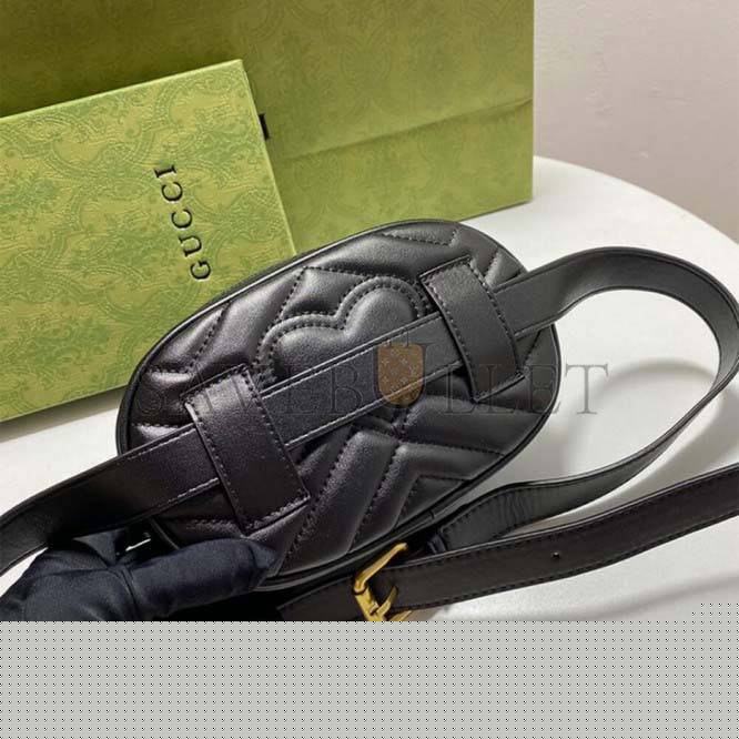 G*u*i marmont quilted leather belt bag 476434 (18*11*15cm)